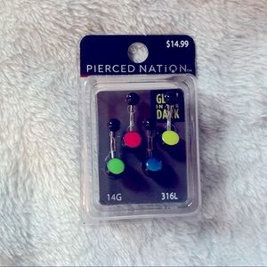 Glow in the Dark Navel Jewelry
